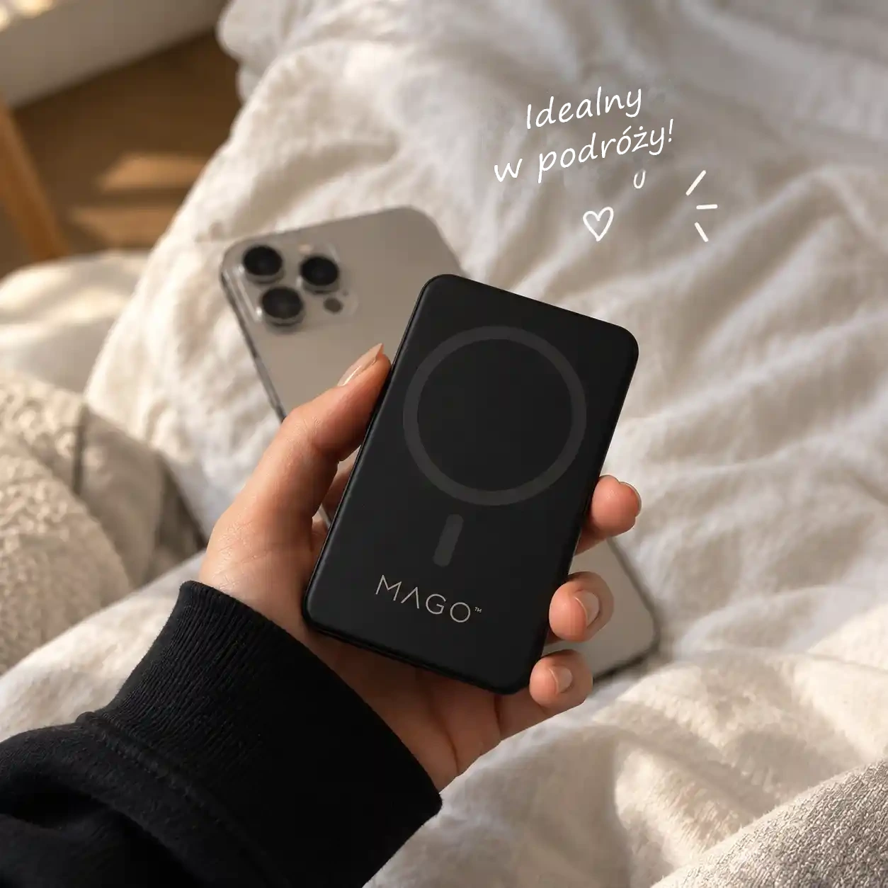 Powerbank MAGO w codziennym użytkowaniu