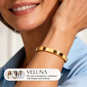 Veluna™ – bransoletka magnetyczna na menopauzę, wspierająca równowagę hormonalną i lepsze samopoczucie na co dzień